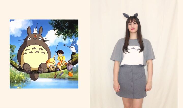 how to make diy cinderella totoro kiki s delivery service costumes, Totoro costume