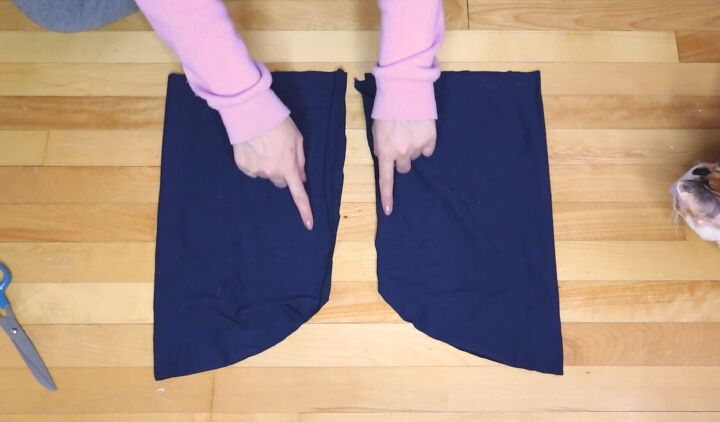 how to make diy cinderella totoro kiki s delivery service costumes, Sewing the sleeves for the Kiki costume