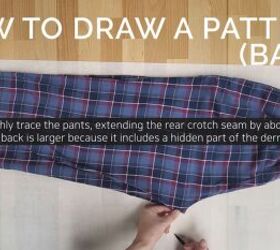 how to easily make cute comfy pajama pants without a pattern, Make pajama pants without a pattern