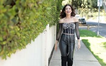 How to Make a Sexy & Sparkly DIY Spider Web Costume for Halloween