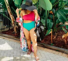 DIY Marley One Piece Swimsuit and Self Drafted Cover Up