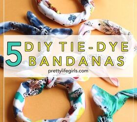 diy tie dye headbands tutorial