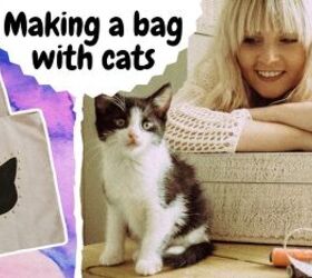 How to Make a Cute DIY Tote Bag Design With Cats - Adorable!