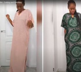 how to cut and sew a kaftan dress simple step by step tutorial, How to cut and sew a kaftan dress tutorial