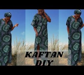 How to Cut and Sew a Kaftan Dress - Simple, Step-by-Step Tutorial