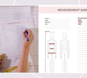 8 simple steps to a versatile elegant diy tie front dress, Checking measurements for the DIY dress
