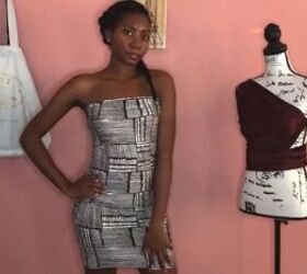 how to sew a tube dress in just 2 simple steps super easy tutorial, How to sew a tube dress