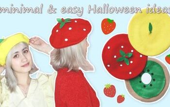How to Make Cute DIY Fruit Costumes With Colorful Decorated Berets
