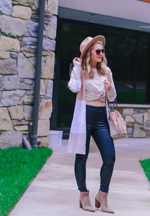 what to wear with leather leggings 8 outfit ideas