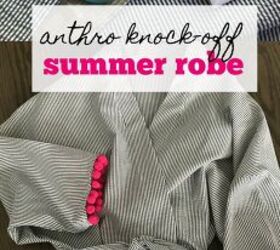 Anthro Knock-off Summer Robe