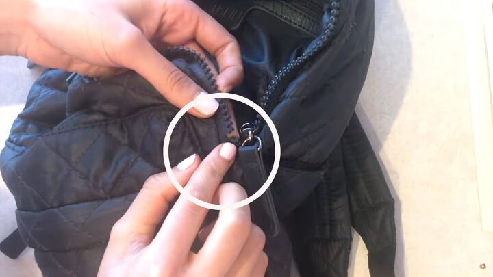 how do you fix a broken zipper on a bag here s the easiest solution, Can you fix a broken off zipper