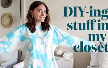 3 Easy No-Sew DIY Clothing Projects for Refashioning Old Clothes