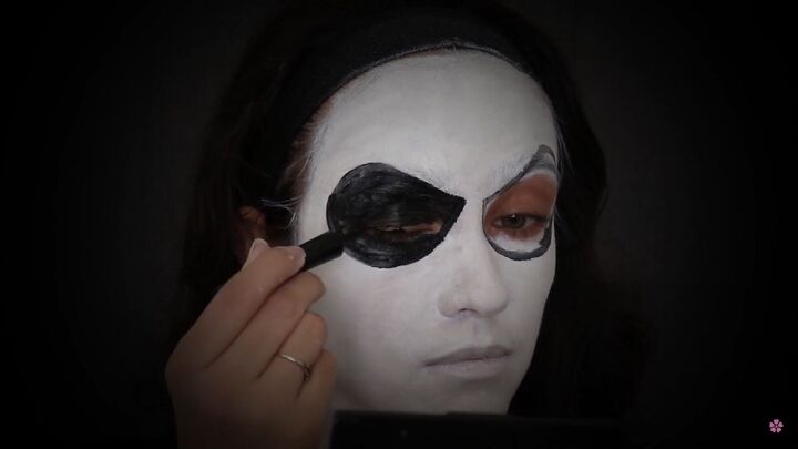 how to do perfect jack skellington face makeup for halloween, Jack Skellington Halloween makeup