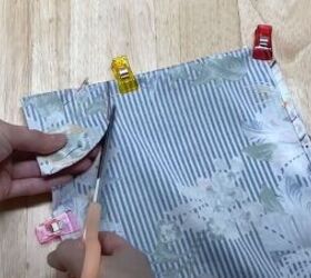 this pretty diy wrap tie top is so flattering simple to make, DIY wrap and tie top tutorial