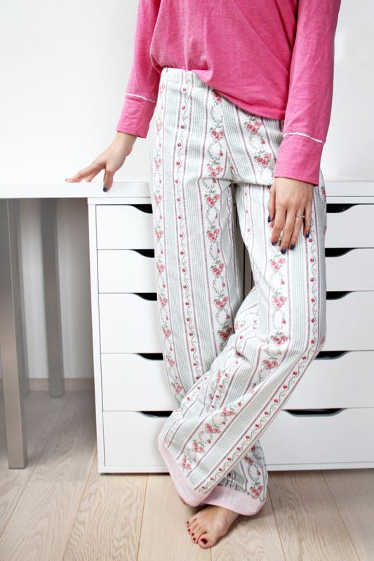 how to sew pajama pants nighty night