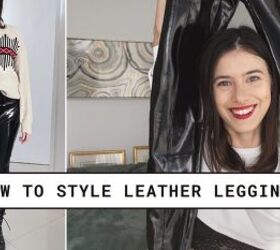 5 Chic Spanx Faux Leather Leggings Outfits, From Casual to Dressy