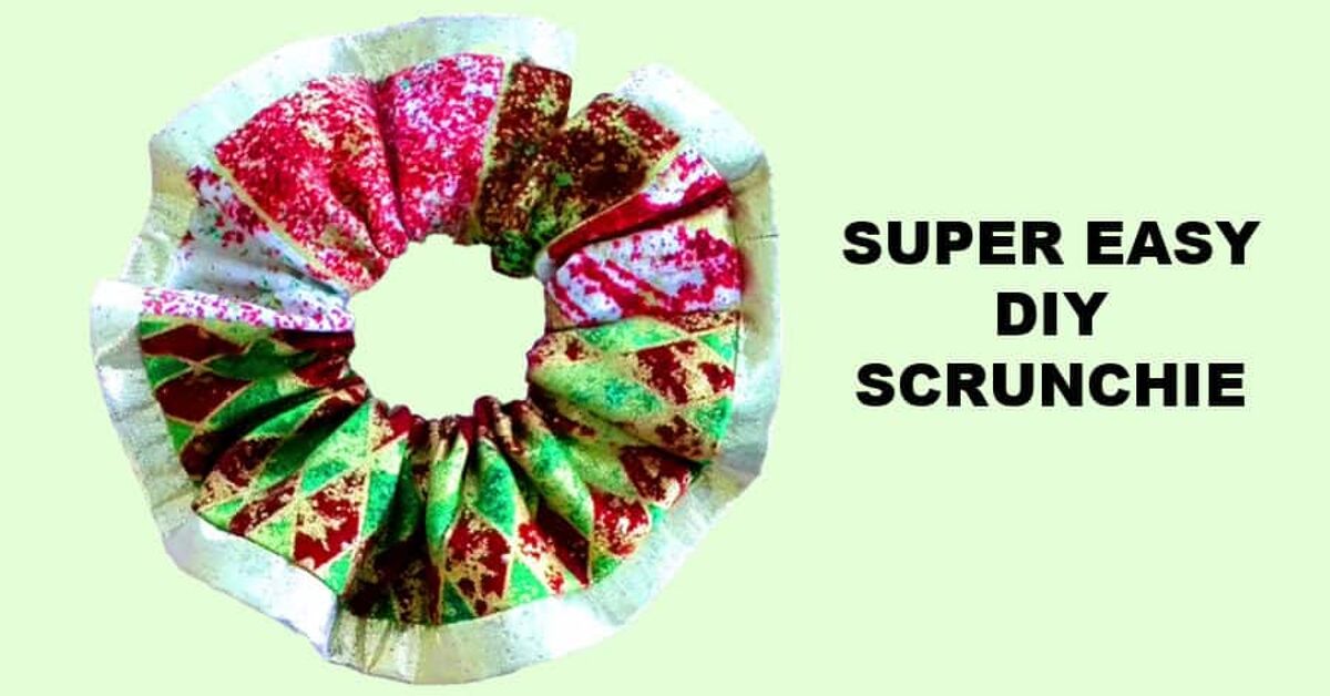 Super Easy DIY Scrunchie | Upstyle