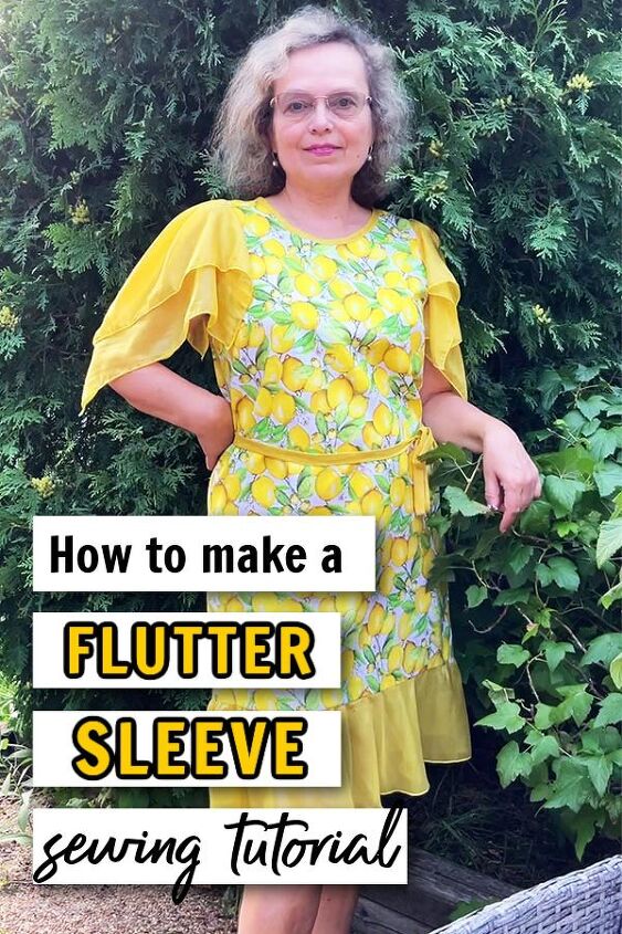 how to make a flutter sleeve