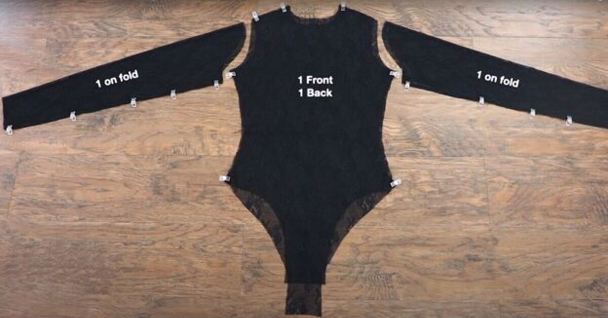 How to Make a Sexy Black Lace Bodysuit in 8 Simple Steps | Upstyle How to Make a Sexy Black Lace Bodysuit in 8 Simple Steps | Upstyle