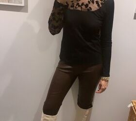 neutral colour knee high boots my new love, Girls night out or an afternoon shopping