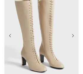 neutral colour knee high boots my new love, Ted Baker