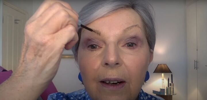 the 9 best makeup products for over 50 women, Applying brow filler to older eyebrows