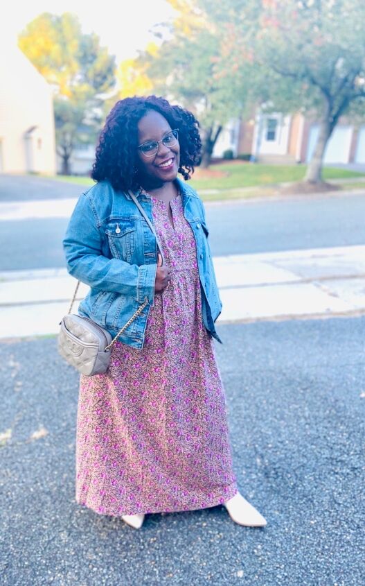 3 ways to style a casual maxi dress for fall