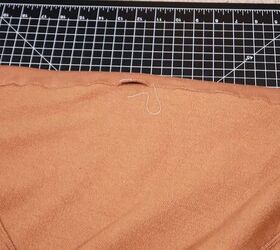 how to quickly easily crop a hoodie in 4 simple steps, Sewing casing for the elastic