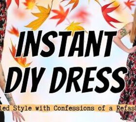 How to Easily Make a Cute Two-Piece Dress Out of an Old Top & Skirt