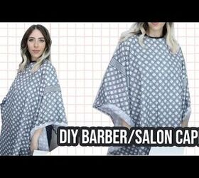 Cutting Hair at Home? Here's How to Make a Barber Cape in 7 Easy Steps