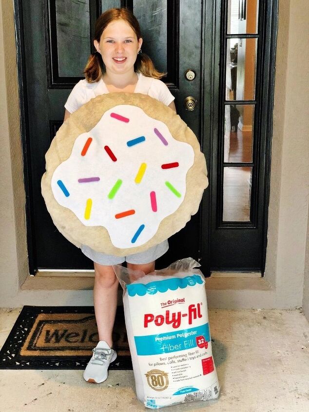 sweet sugar cookie kids costume with poly fil