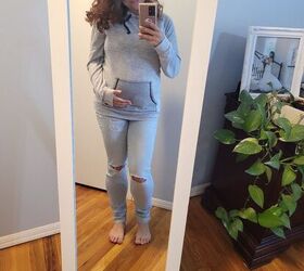 How to Make ANY Jean Into Maternity Jeans