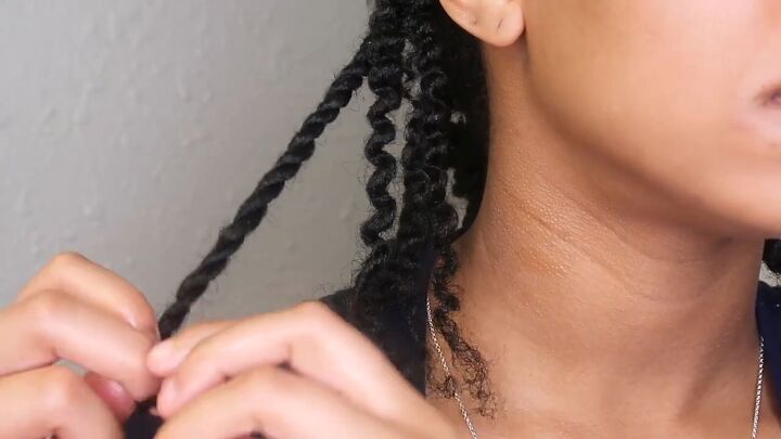 how to get a twist out absolutely perfect a step by step tutorial, How to do a twist out