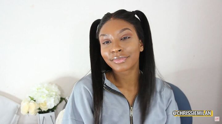 7 heatless frontal hairstyle ideas you can easily do in 5 minutes, Cute frontal hairstyle with pigtails
