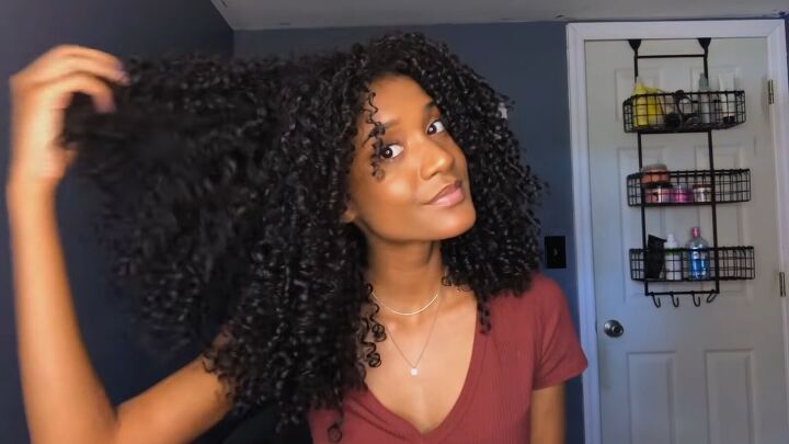 12 simple steps to the perfect wash go for type 3 natural hair, Wash and go on type 3 hair