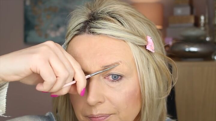 how to fix over plucked eyebrows the ultimate routine for thin brows, How to trim your brows
