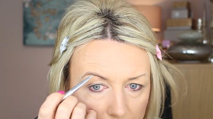 how to fix over plucked eyebrows the ultimate routine for thin brows, Drawing on individual eyebrow hairs