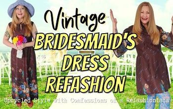 How to Easily Refashion a Bridesmaid Dress Into Something New