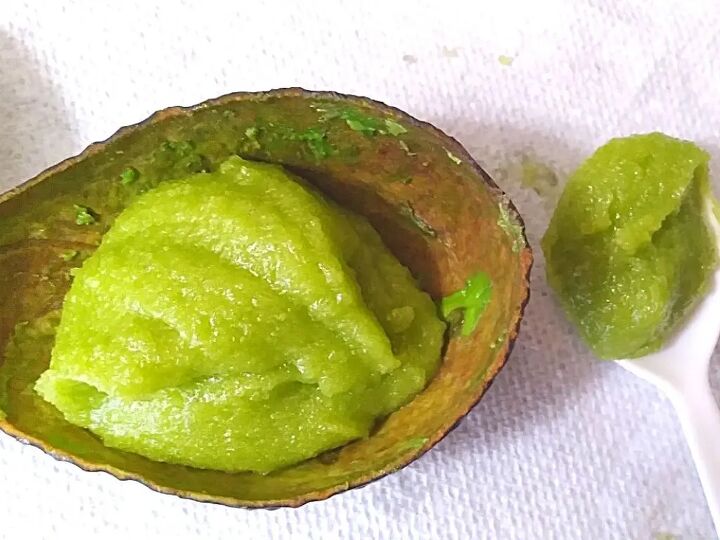 avocado sugar scrub diy rich in vitamin e