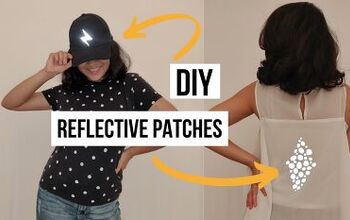 How to Upcycle Clothes With Reflective Fabric to Get Flashy Designs