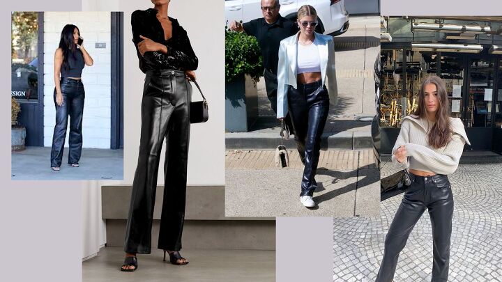what should i have in my fall wardrobe read this guide to find out, Leather pants for fall 2021