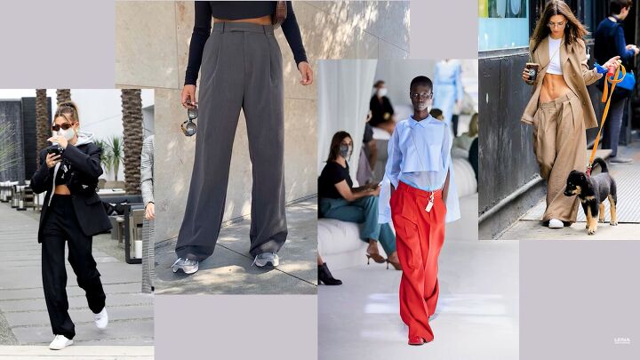 what should i have in my fall wardrobe read this guide to find out, Pleated pants are on trend for fall 2021
