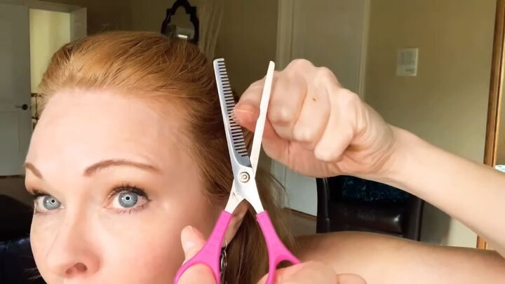 How to Thin Hair With Thinning Scissors: DIY Hair Thinning at Home | Upstyle How to Thin Hair With Thinning Scissors: DIY Hair Thinning at Home | Upstyle
