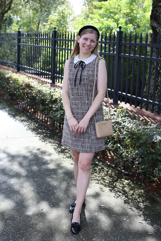 tweed dress from gal meets glam