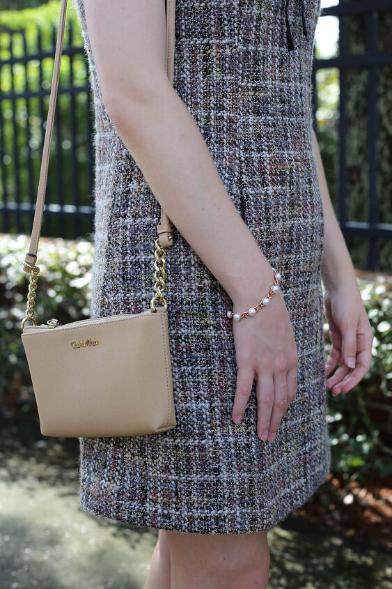 tweed dress from gal meets glam