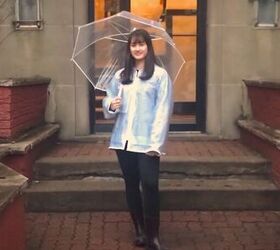 How to Make a Cute Custom Raincoat From an Old Coat & Gingham Fabric