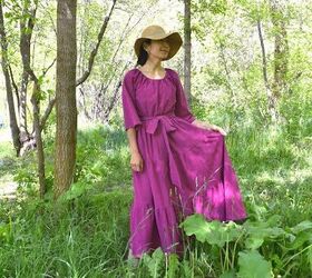 Magenta Pink Summer Dress