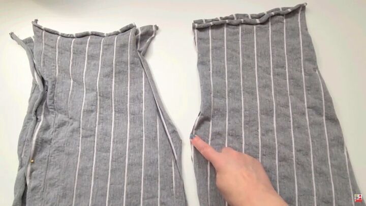 how to easily make cozy diy lounge pants out of an old bedsheet, How to sew lounge pants