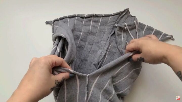 how to easily make cozy diy lounge pants out of an old bedsheet, Make your own lounge pants
