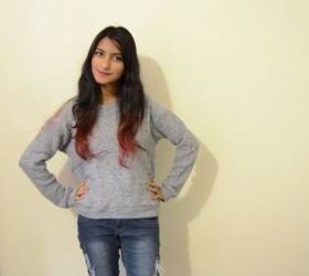 how to make a cute cozy knit sweater from scratch in 5 simple steps, How to make a knit sweater